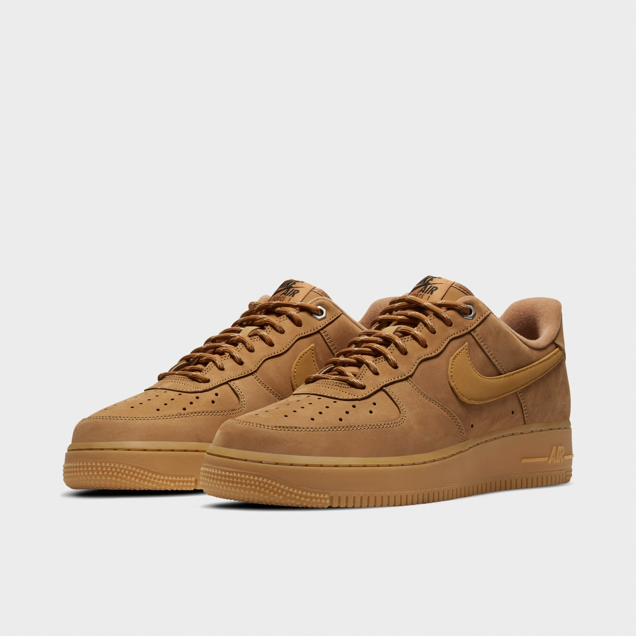 Nike Air Force 1 `07 WB Flax / Gum Light Brown - Black Defensive Power well made