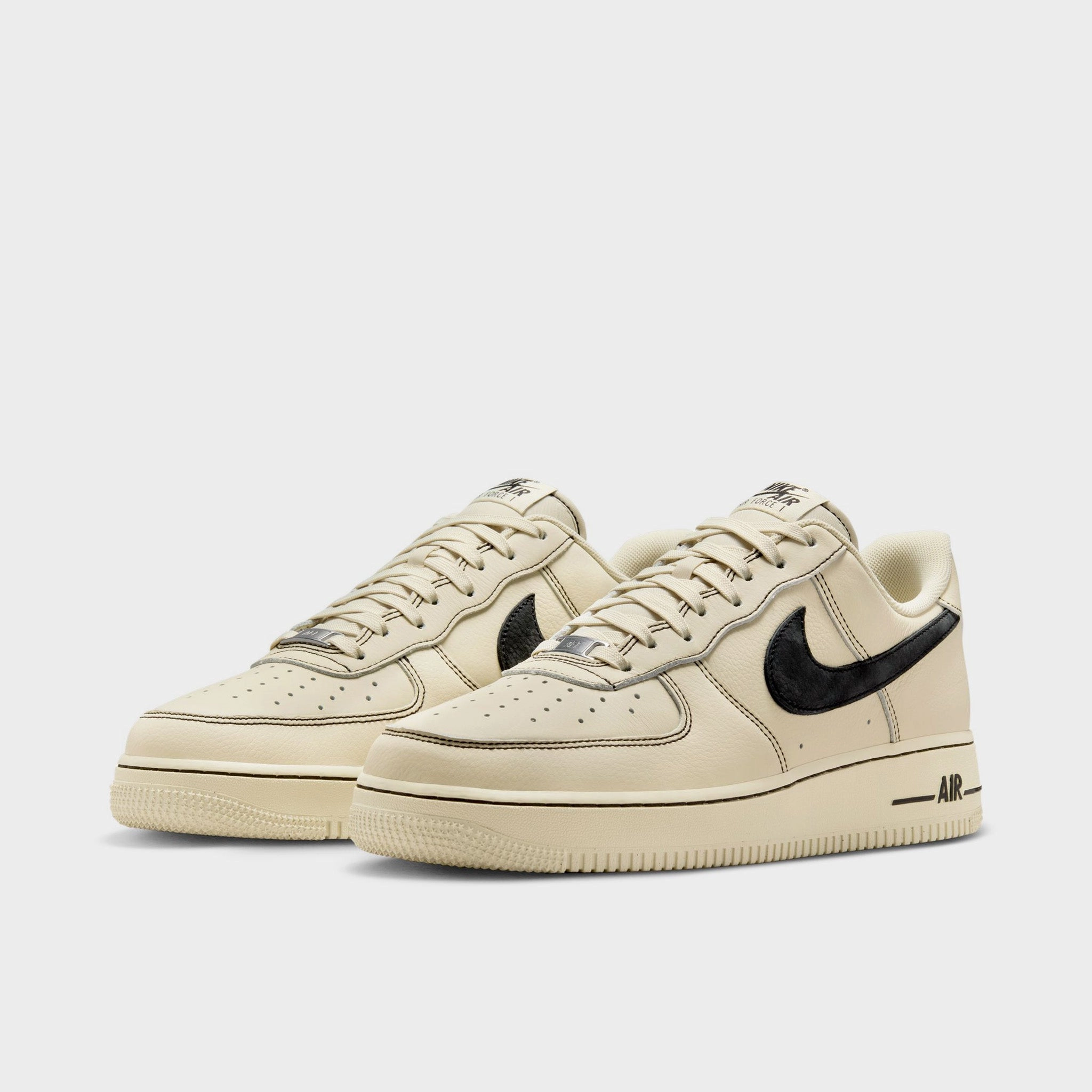 Nike Air Force 1 '07 LV8 Light Khaki / Black Impact Resistant Foam