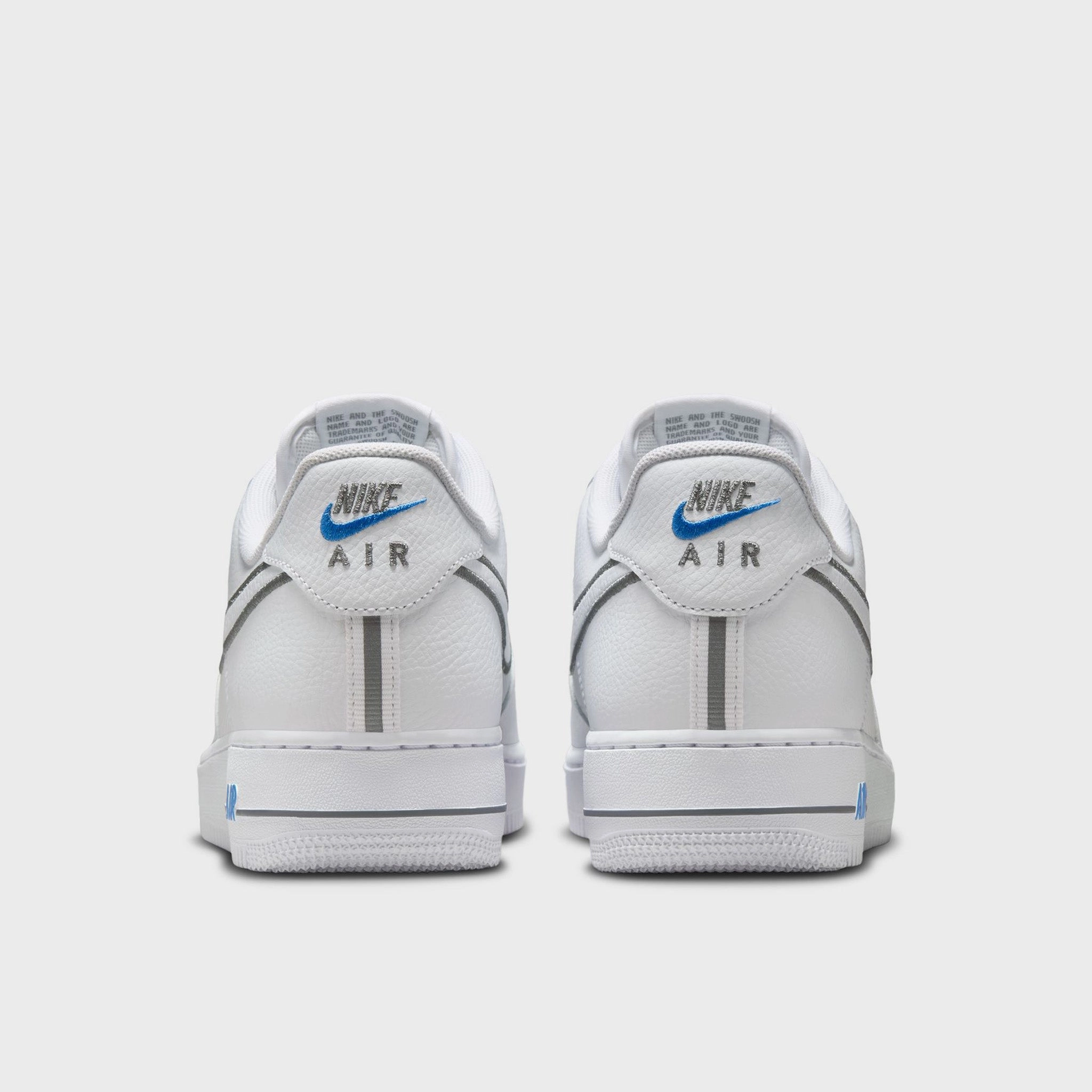 Nike Air Force 1 '07 White / Cool Grey - Photo Blue Good Quality