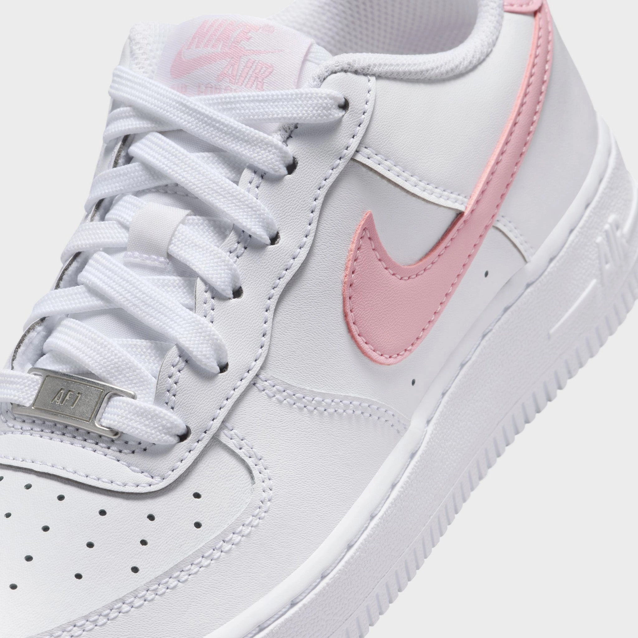 Ultimate flexibility Nike Air Force 1 GS White / Medium Soft Pink - White