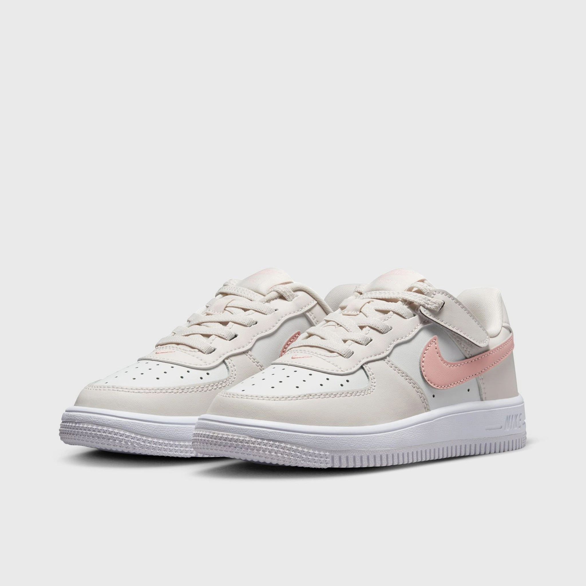 Hyperflex Outsole Grooves Nike Air Force 1 Low EasyOn PS Phantom / Echo Pink - Summit White