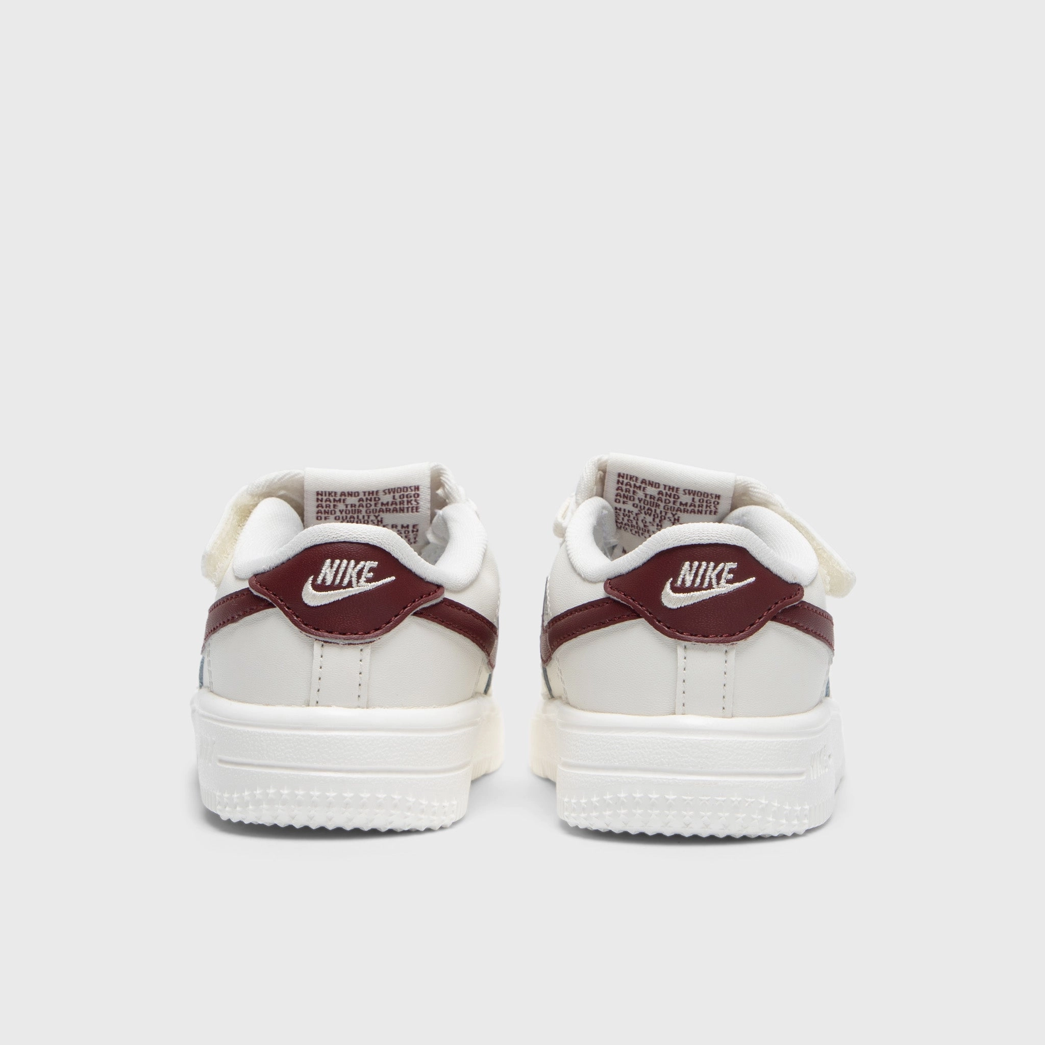 High Top Support Nike Air Force 1 Low Easyon TD Sail / Dark Team Red