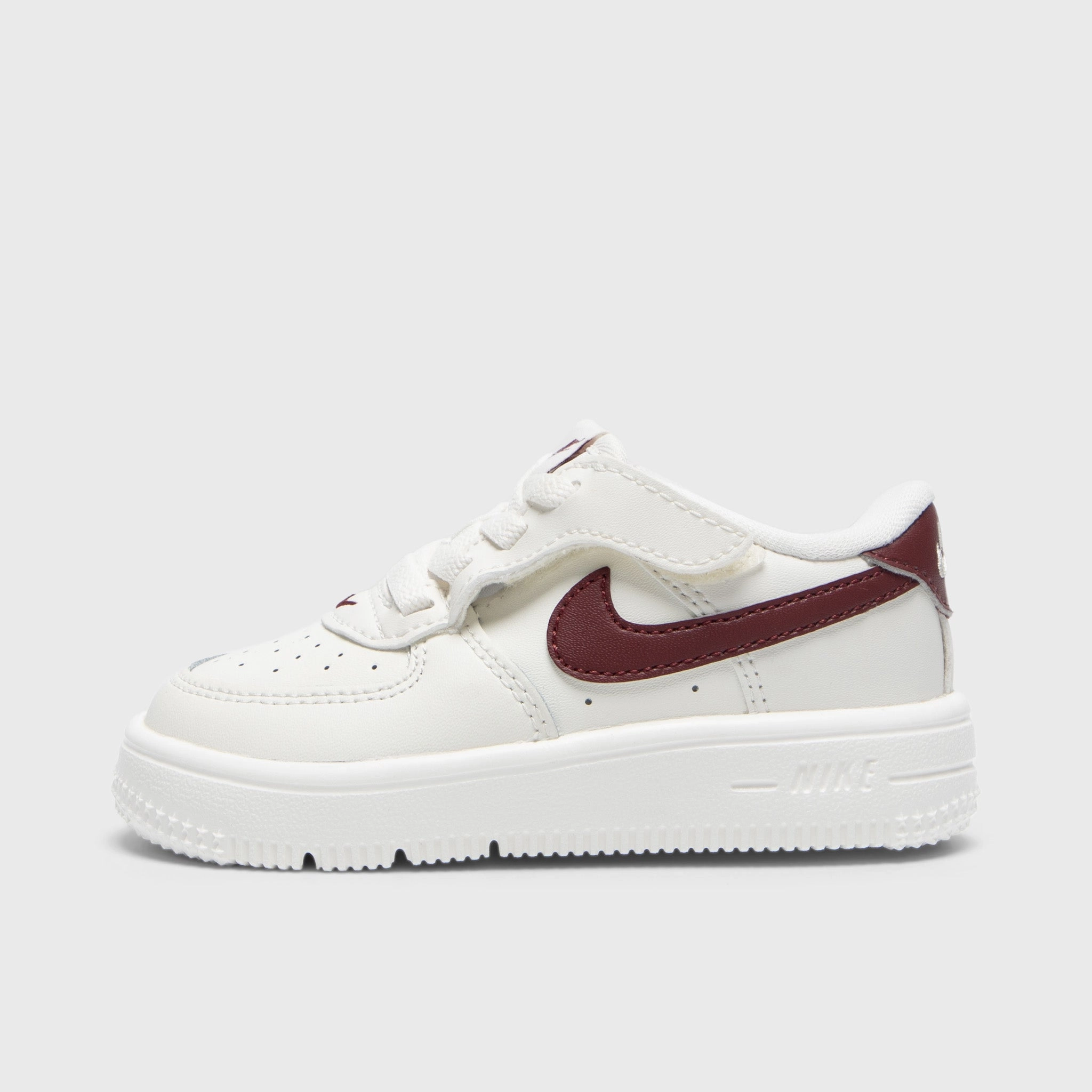 Nike Air Force 1 Low Easyon TD Sail / Dark Team Red Grounded Foot Chassis Responsive Step Return