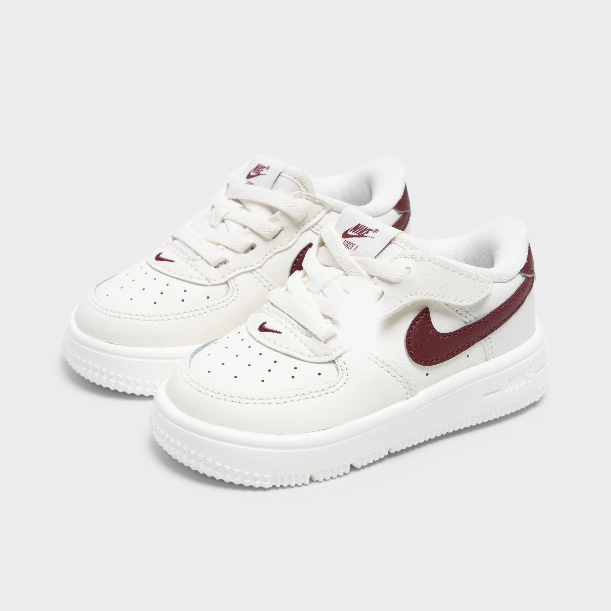 Nike Air Force 1 Low Easyon TD Sail / Dark Team Red Pro Agility Leather Material