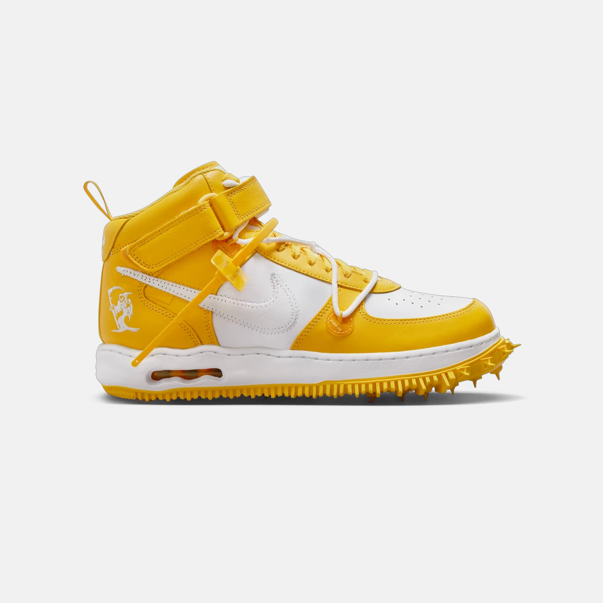 Dry Touch Nike Air Force 1 Mid X Off-White Varsity Maize