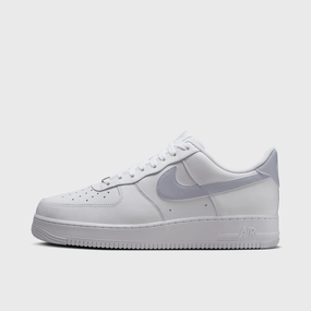 Nike Air Force 1 White / Grey / White Comfortable Footbed well made