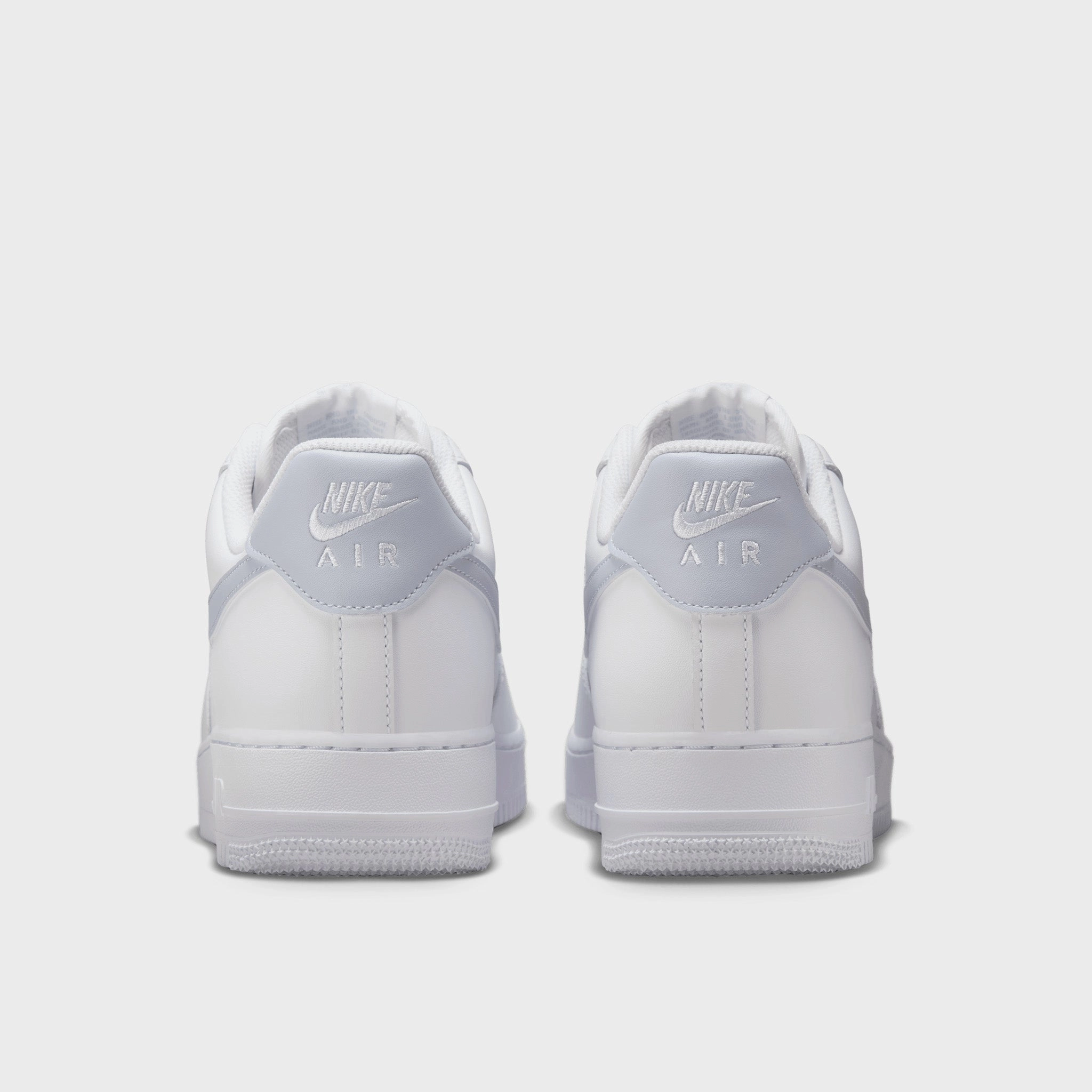 Nike Air Force 1 White / Grey / White Breathable mesh design