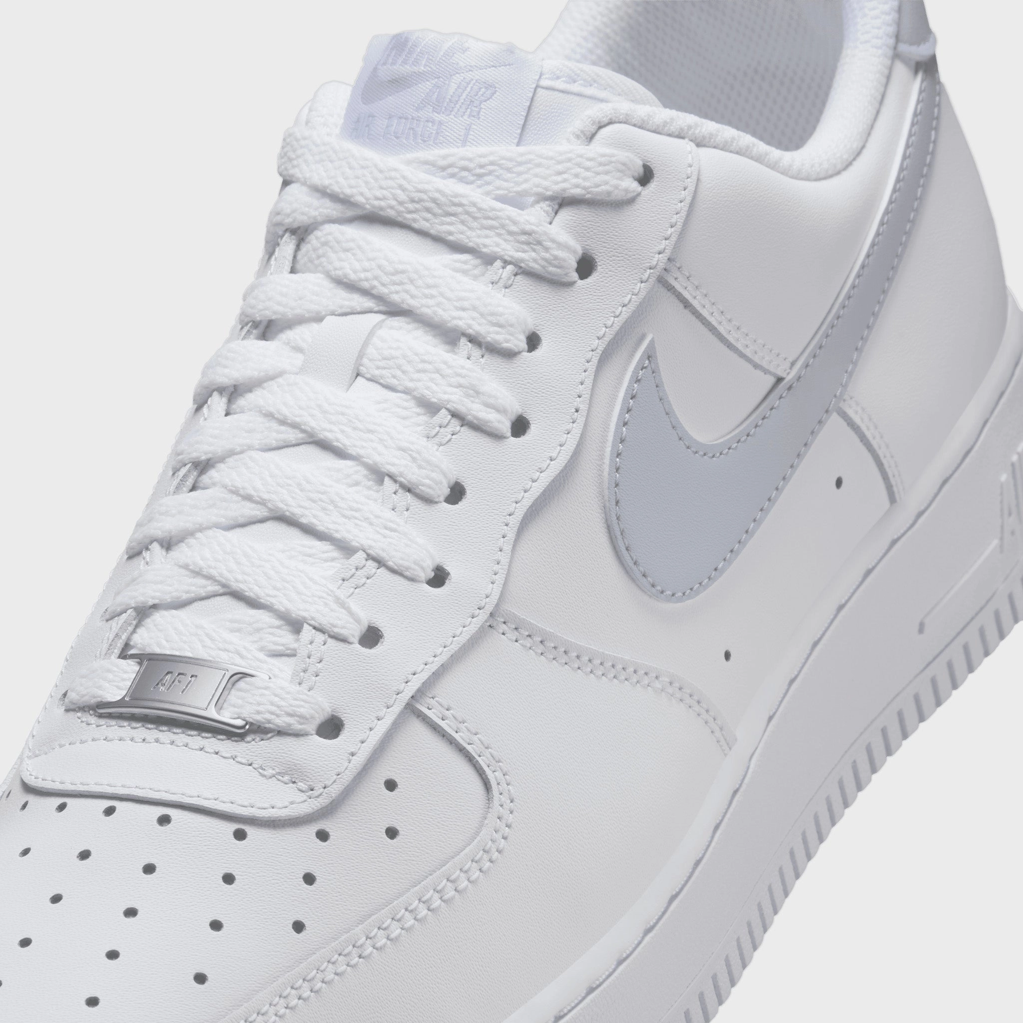 Nike Air Force 1 White / Grey / White Impact Reduction Foam