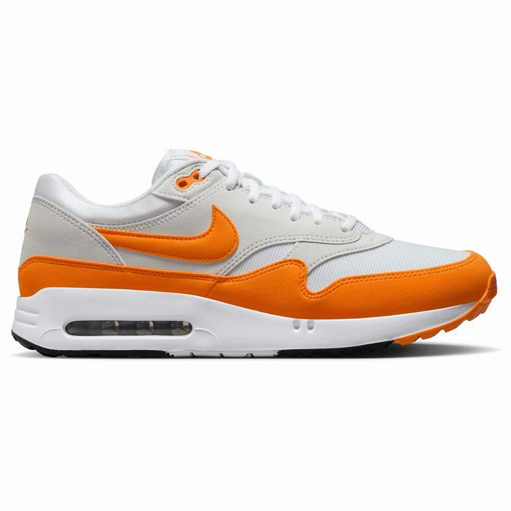 Nike Air Max 1 '86 OG G Spikeless Golf Shoes White/Bright Ceramic/Photon Dust/Black - SU24 Unisex Firm base Effortless Step