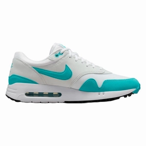 Nike Air Max 1 '86 OG G Spikeless Golf Shoes White/Pure Platinum/Black/Dusty Cactus - FW24 Unisex Agility Performance