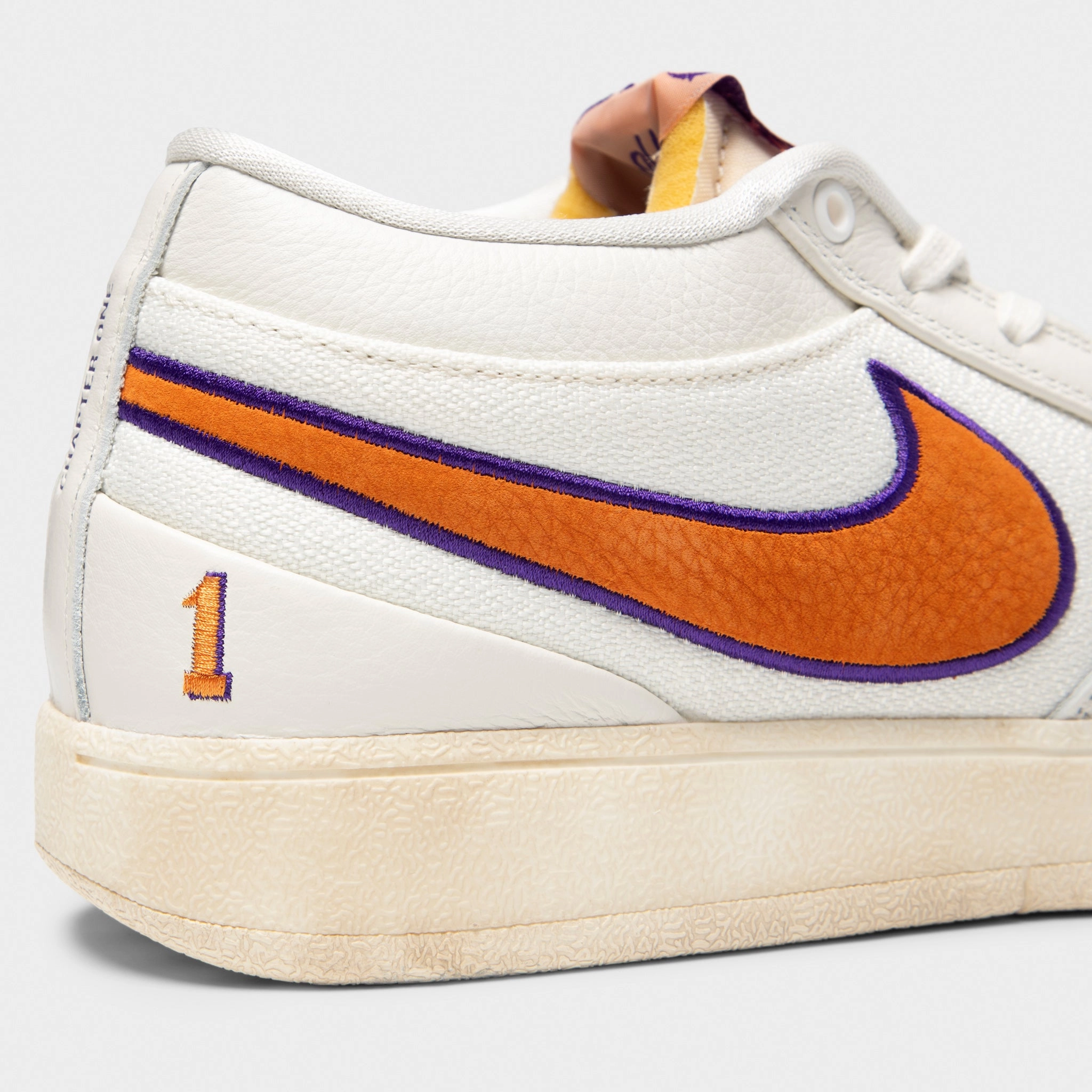 Comfortable Nike Book 1 Sail / Clay Orange - Court Purple