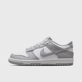 Nike Dunk GS White / Light Smoke Grey - White Traction pattern