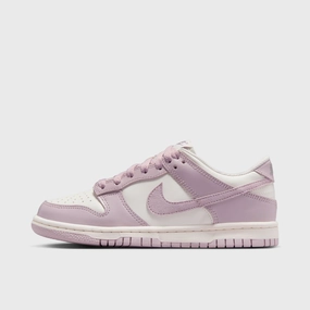 Hexagonal Grip Texture Rapid Cooling Vents Nike Dunk Low GS Sail / Particle Rose - Enigma Stone