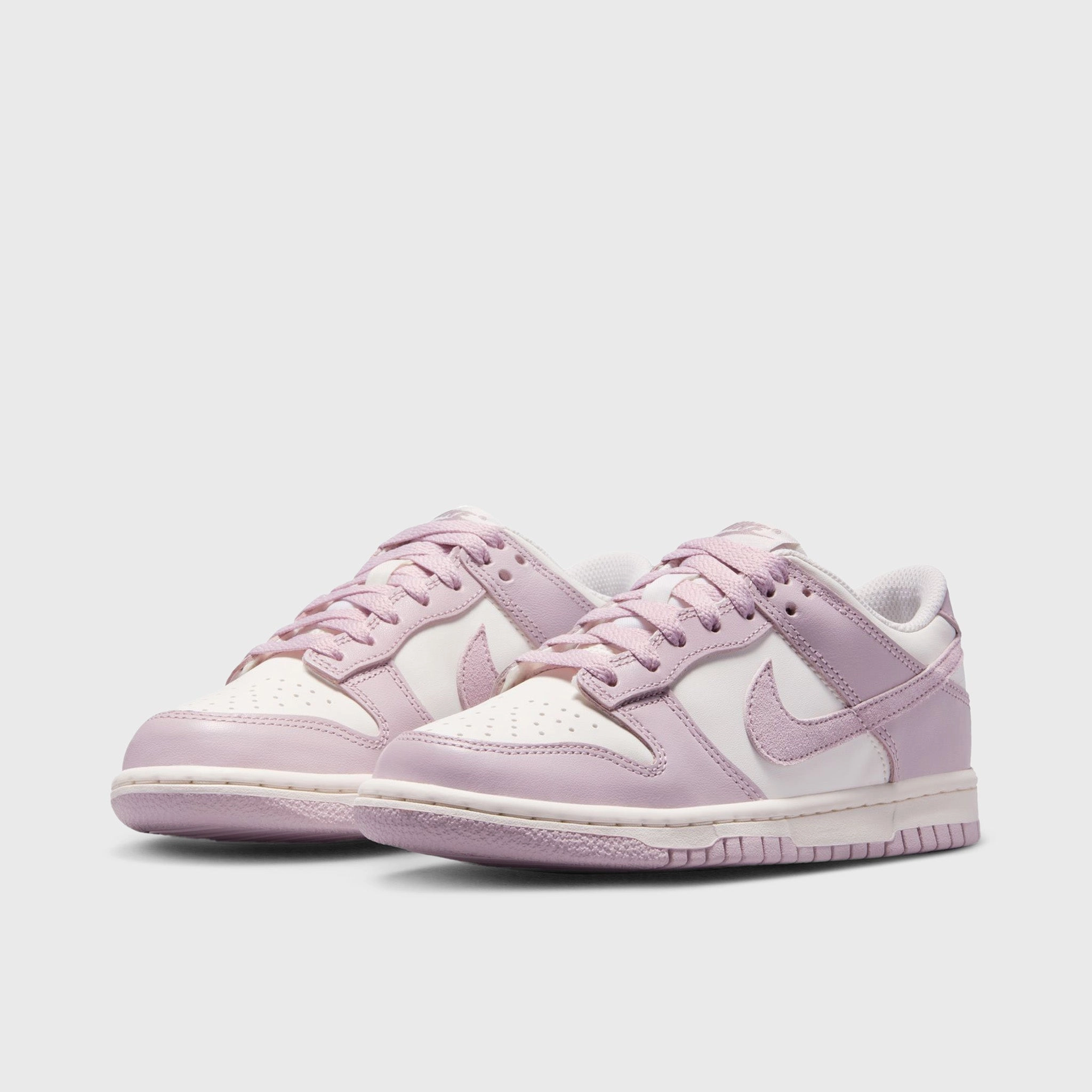Nike Dunk Low GS Sail / Particle Rose - Enigma Stone Velcro Strap