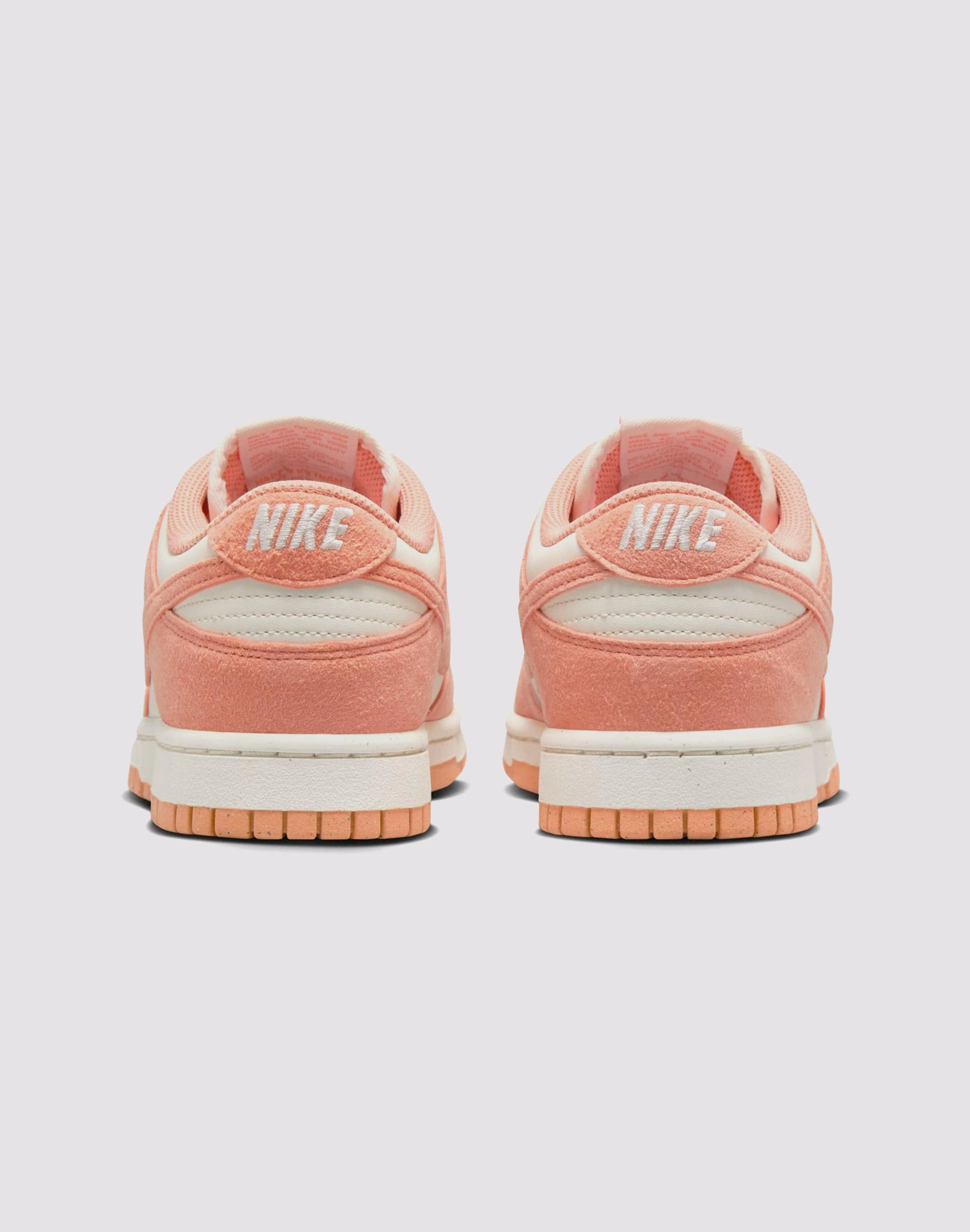 Extended Heel Counter Nike Dunk Low "Soft Pearl/Apricot Agate/White"