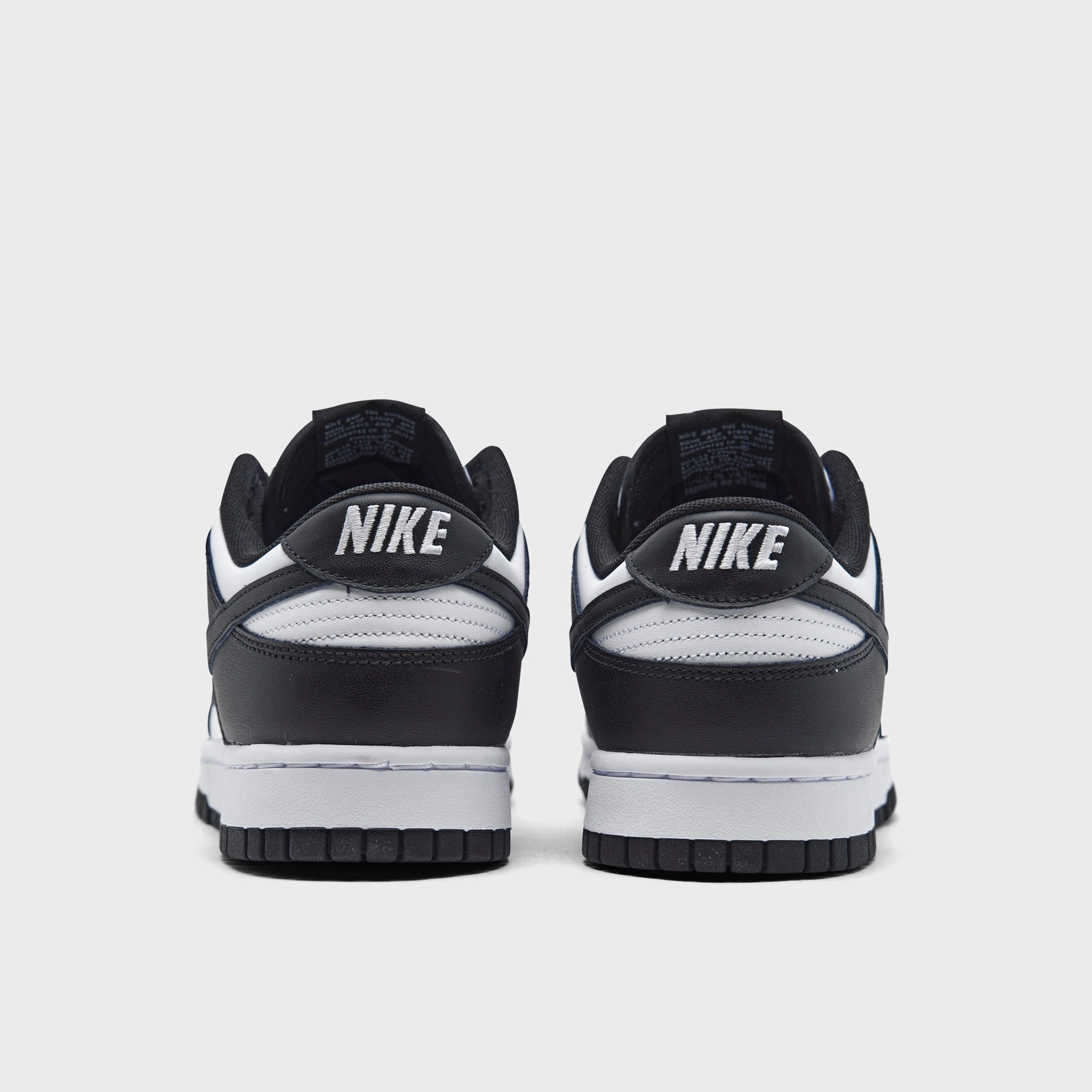 Carbon Fiber Bold Look Nike Dunk Low Retro White / Black - White