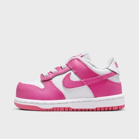 EVA Compound Thermoformed Midfoot Wrap Nike Dunk Low TD White / Laser Fuchsia