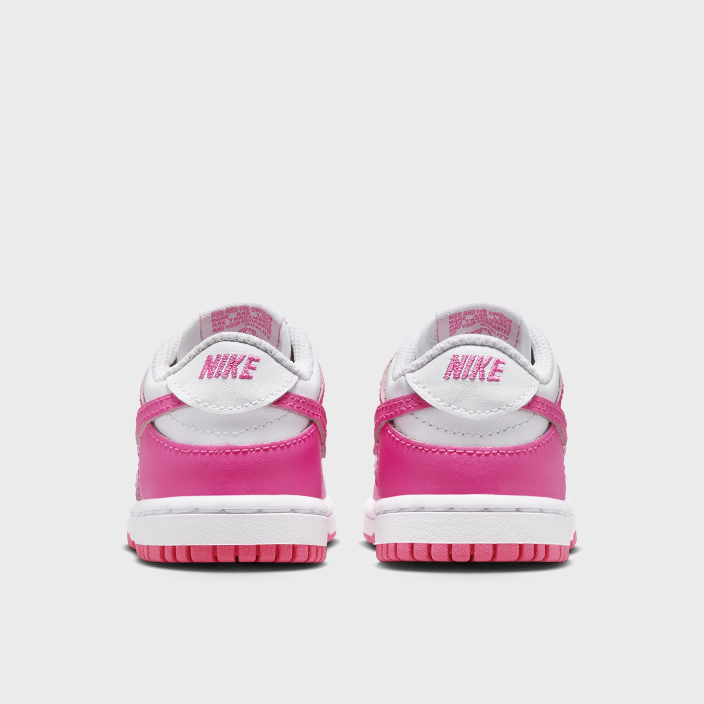 Nike Dunk Low TD White / Laser Fuchsia Speed Performance
