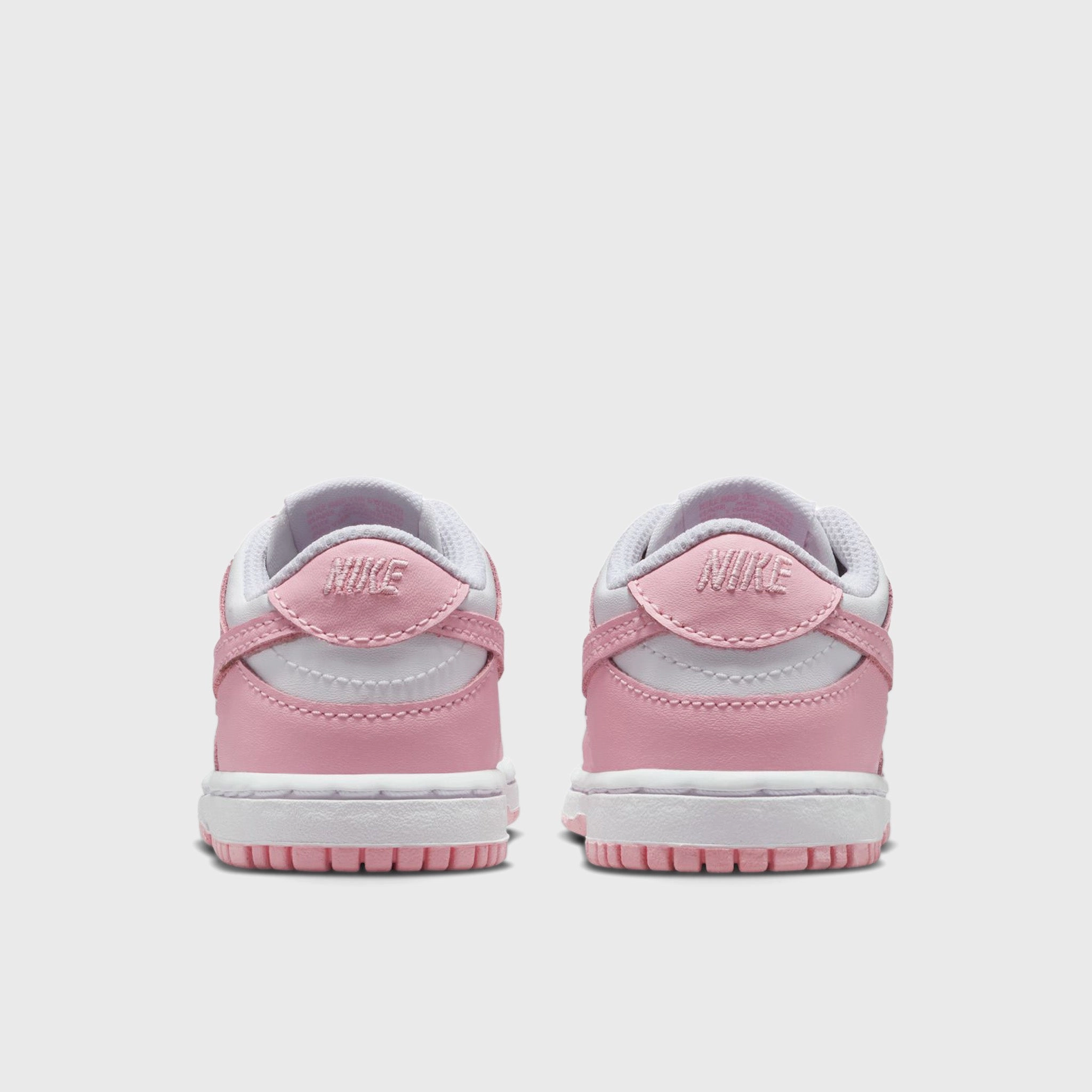 Nike Dunk Low TD White / Medium Soft Pink - White Vertical Cushion Pods Sneakers Breathable Material