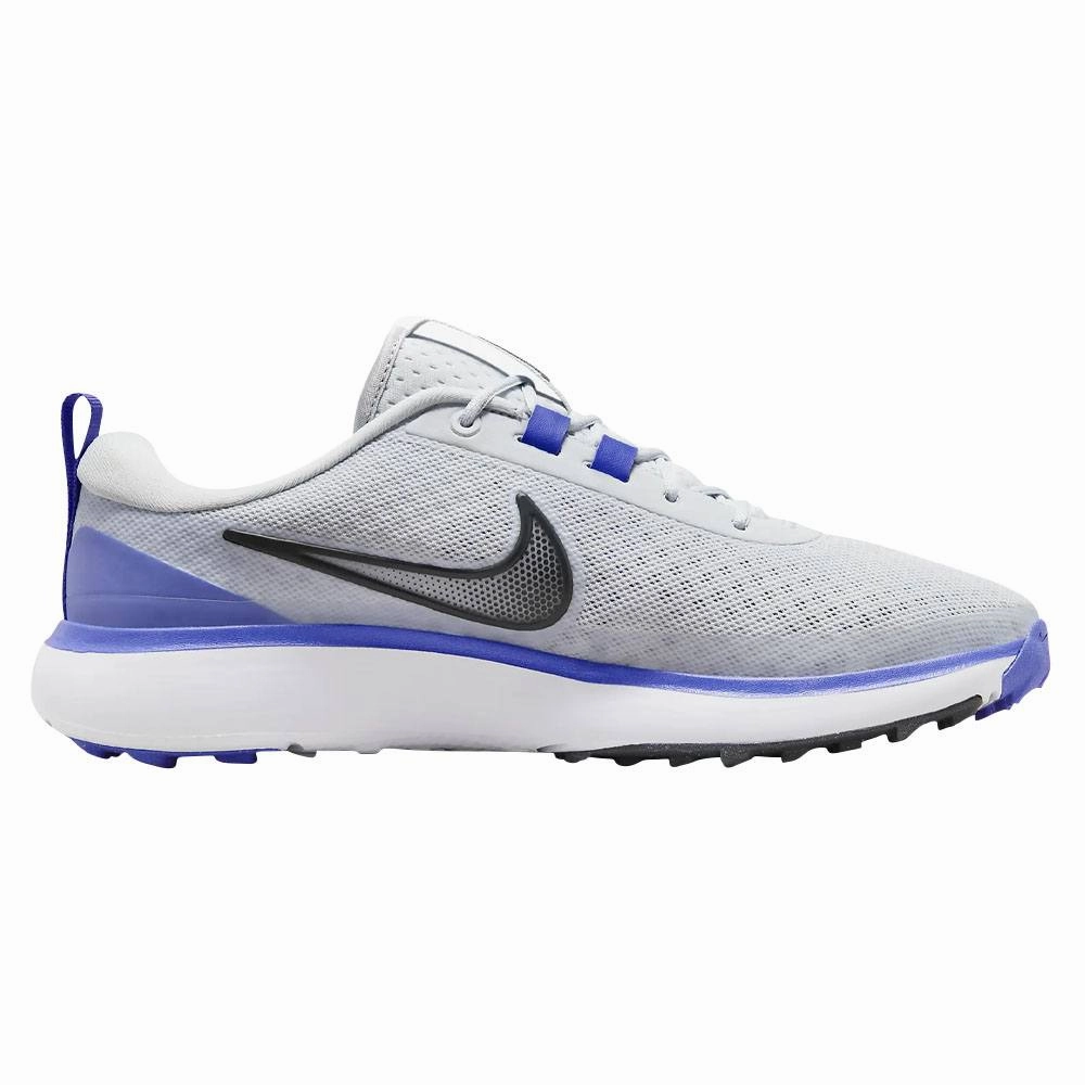 Professional Grip Nike Infinity Ace Next Nature Spikeless Golf Shoes Pure Platinum/Dark Smoke Gray - 23 Men