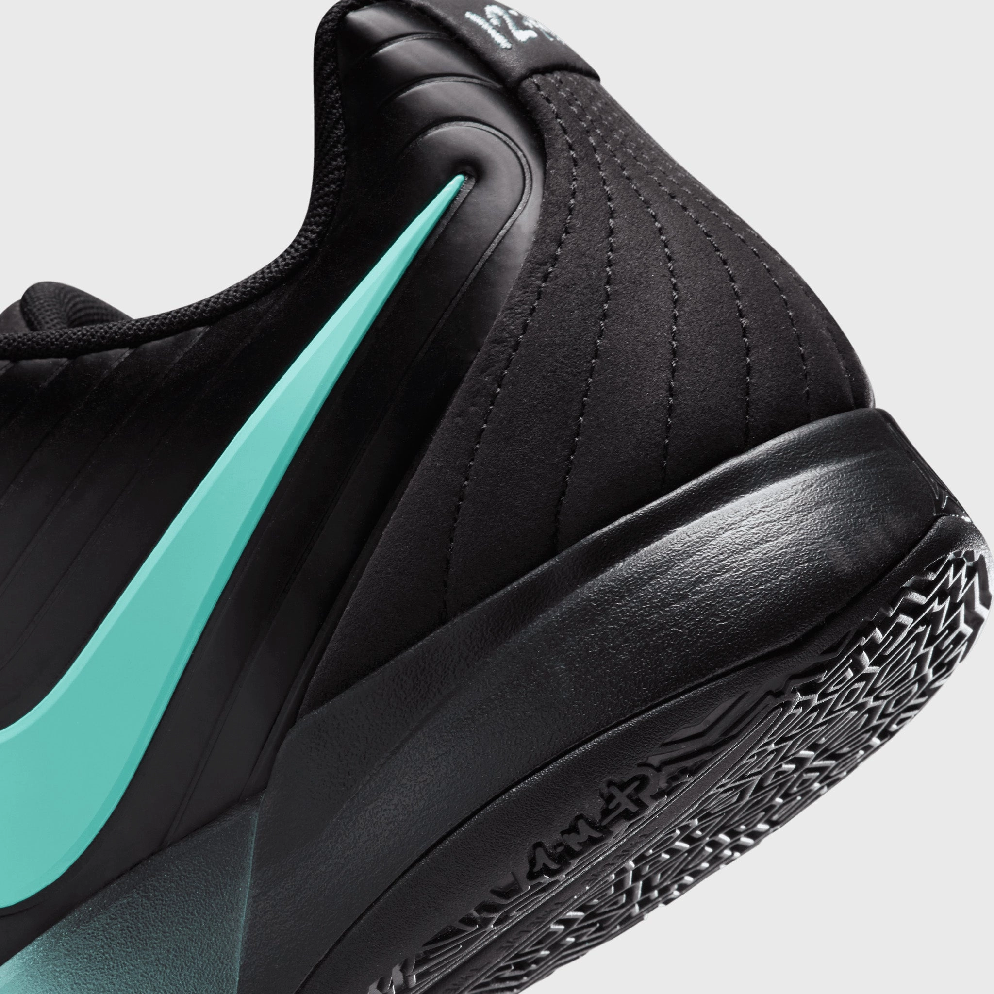 Play Mode Fit Dynamic Landing Zones Nike Ja 2 Black / Bleached Turquoise - Cave Stone