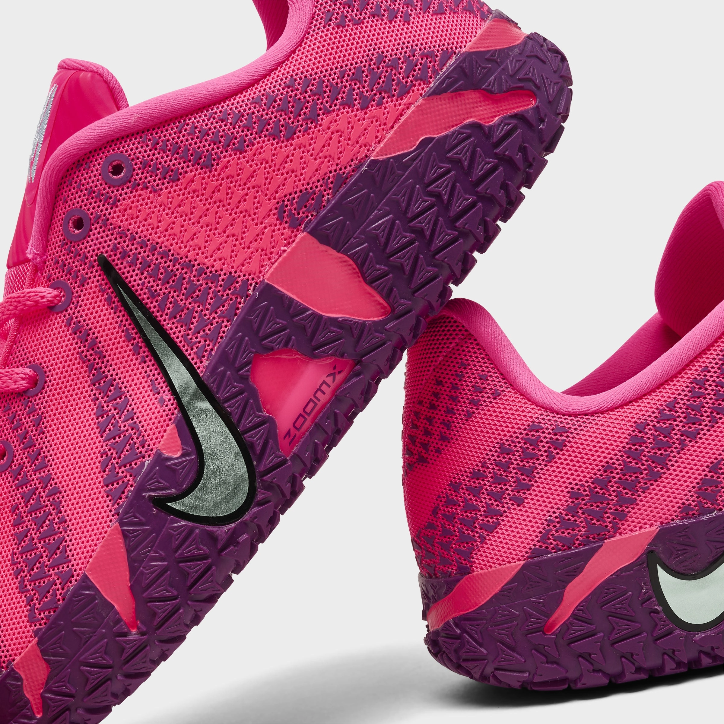 Nike Ja 3 GS Hyper Pink / Mint Foam - Black Ultra Light Construction