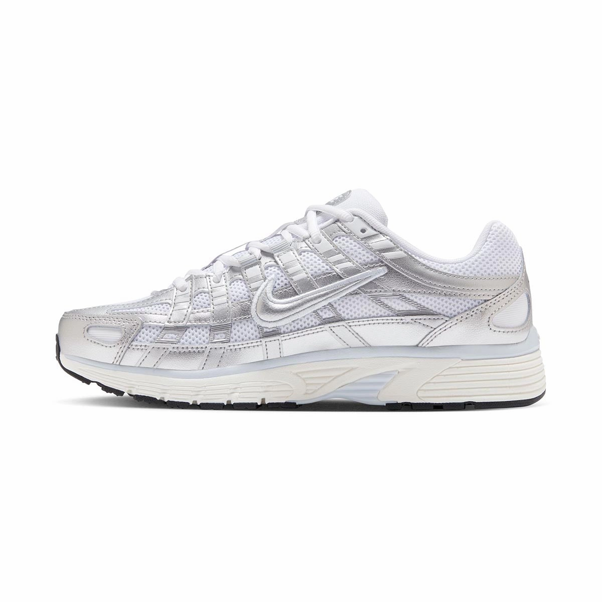 entry - level running shoes Nike P-6000 'Blue Tint Metallic Silver' Women's Shoes