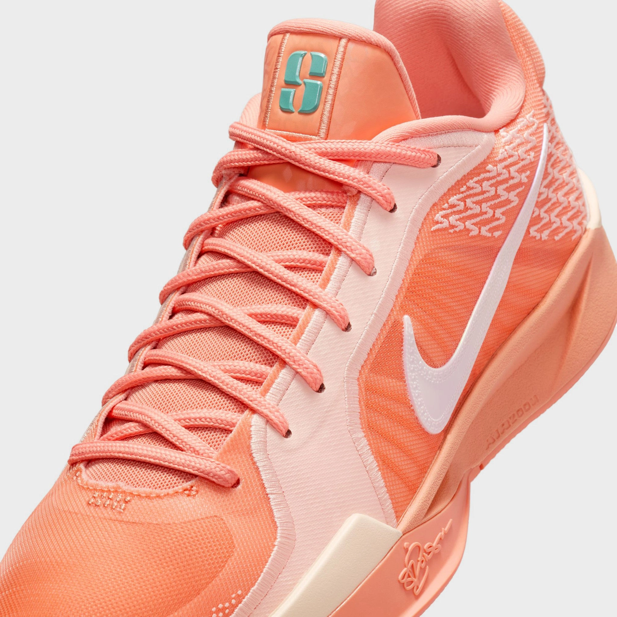 Nike Sabrina 2 Apricot Agate / Light Bone - Washed Coral Wide Toe Box Optimized Low   Top