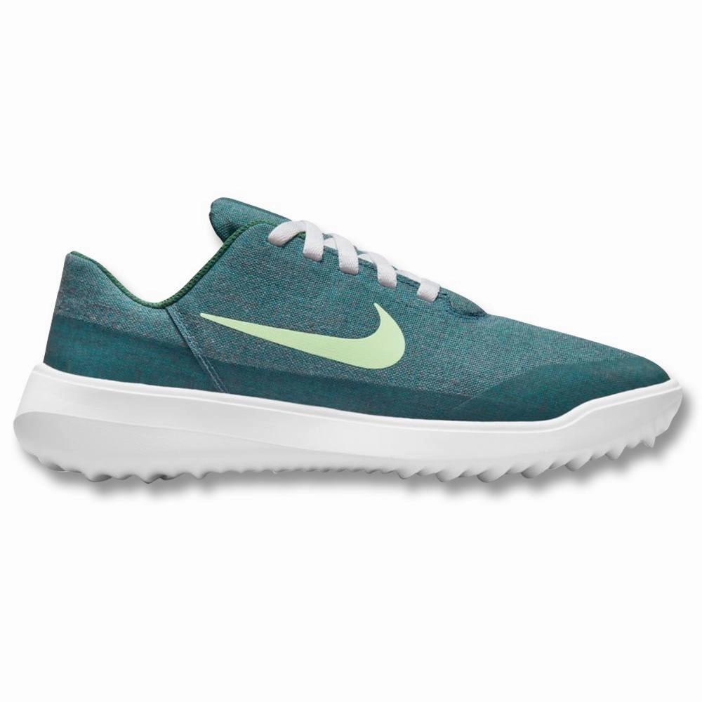 Nike Victory G Lite Spikeless Golf Shoes Green Stone/Barely Volt/White - SU21 Unisex Toe Protection Comfort Breeze Pro