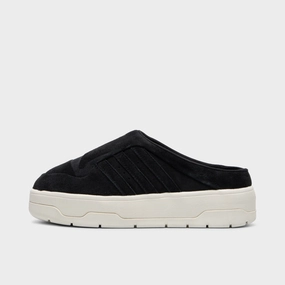 adidas Women's Rivarly Mule Core Black / Off White Light Reflective