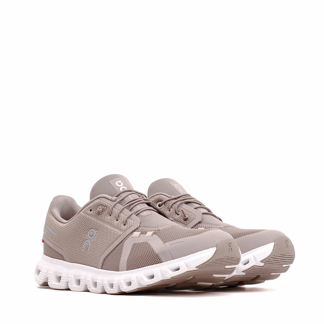 ON Men Cloud 6 Fog White 3MF10073280 running shoes for long - distance runners Multi Directional Flex