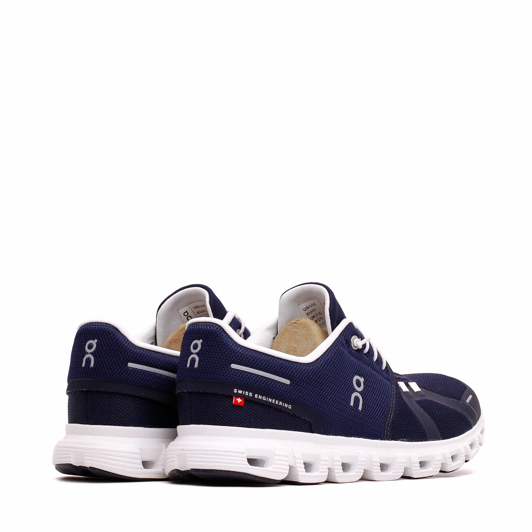 ON Men Cloud 6 Midnight White Core 3MF10070692 running with a headlamp basketball player shoes