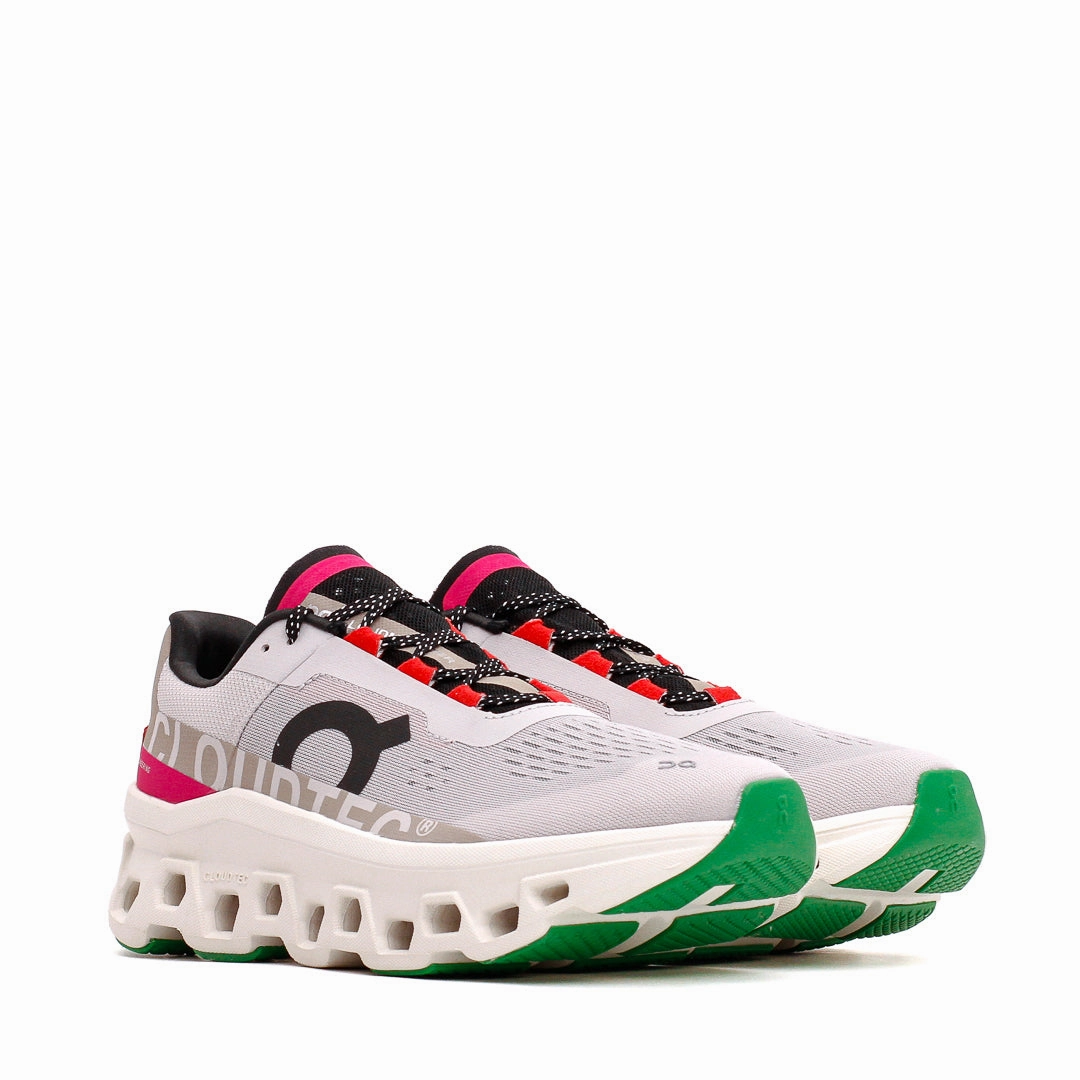 Breathable Outsole ON Women Cloudmonster Silver Ivory Core 61.97652