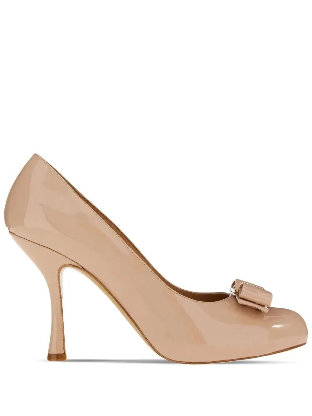 Rooftop Glam Salvatore Ferragamo Kali Bow Pumps