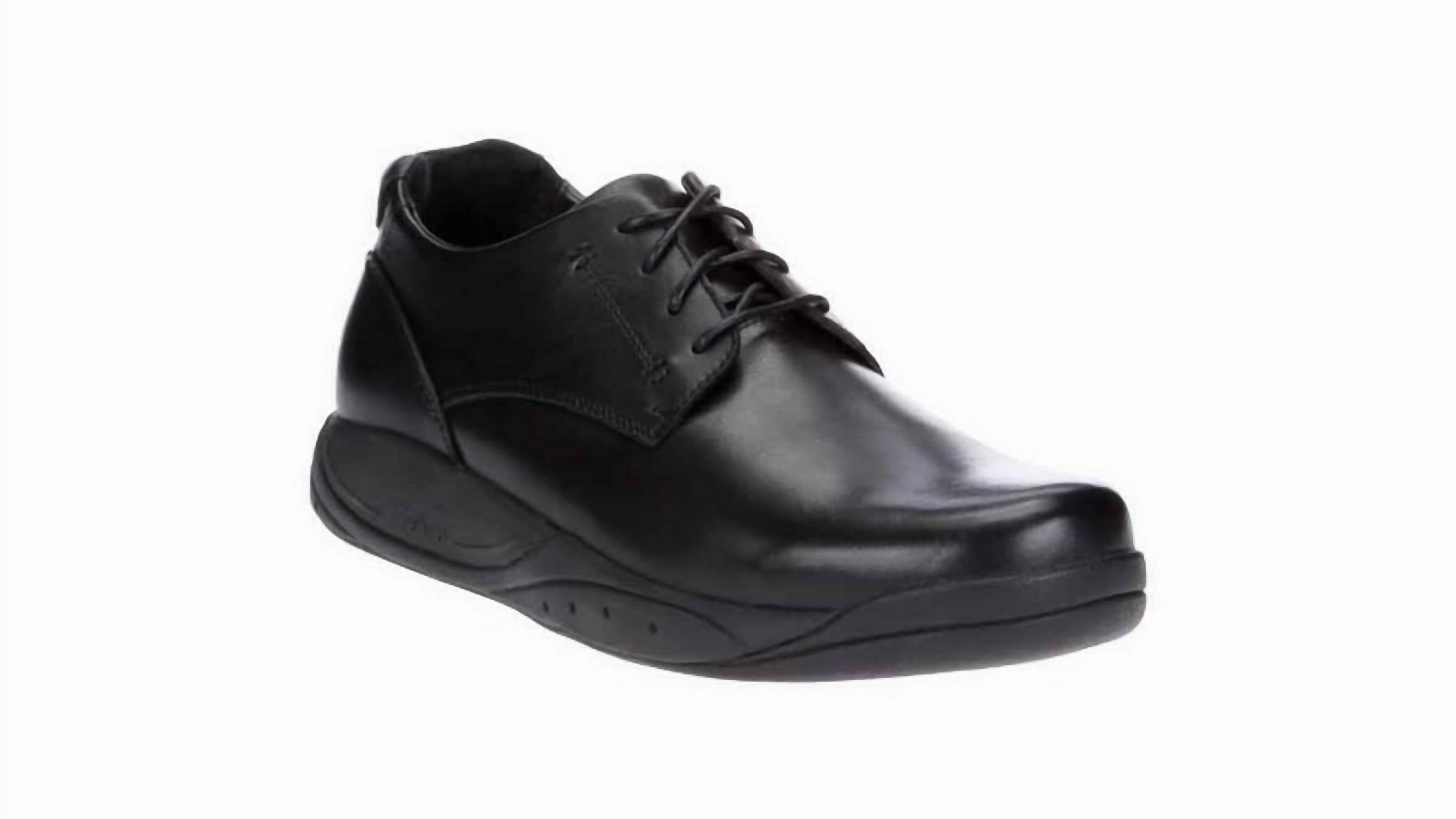 Men's Milan Shoes In Black Modern Twist Oxfords