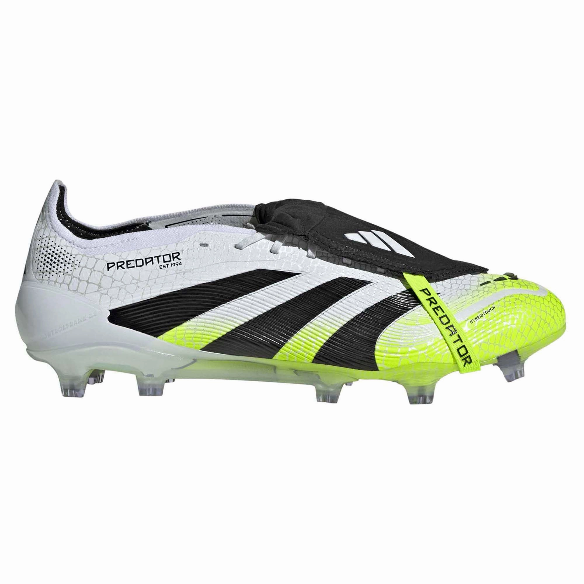 Predator Elite Fold-Over Tongue Firm Ground Unisex Football Boots Weight Balance Pace Assist