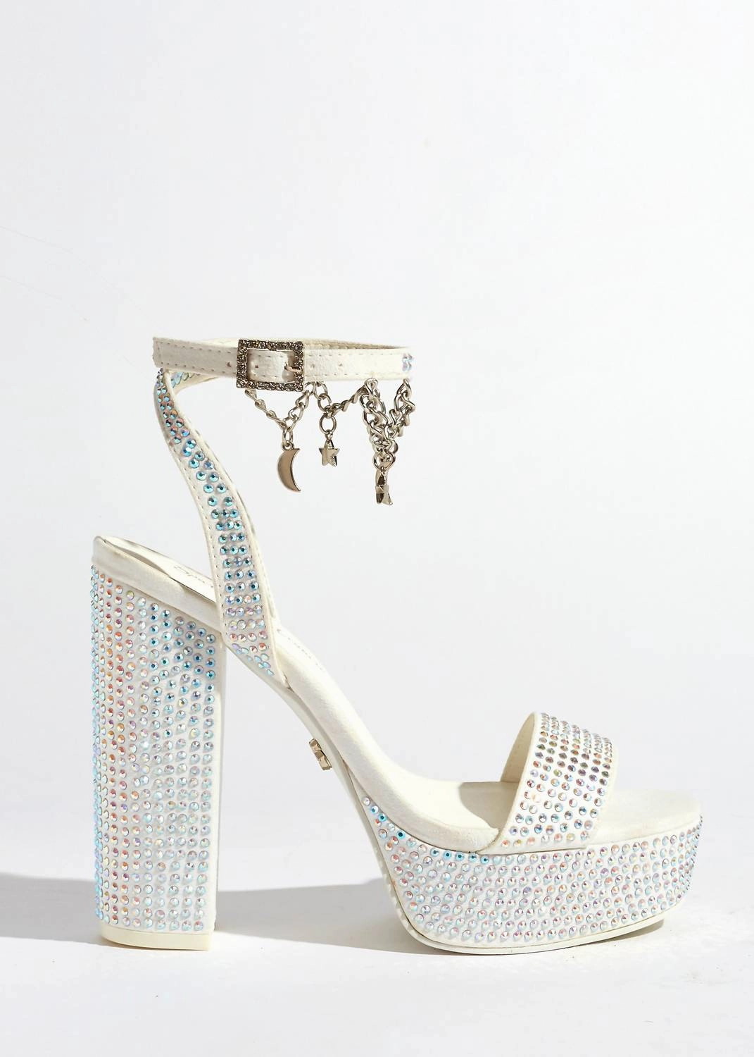 Smart Pumps Women's Isabella Heeled Sandals In White