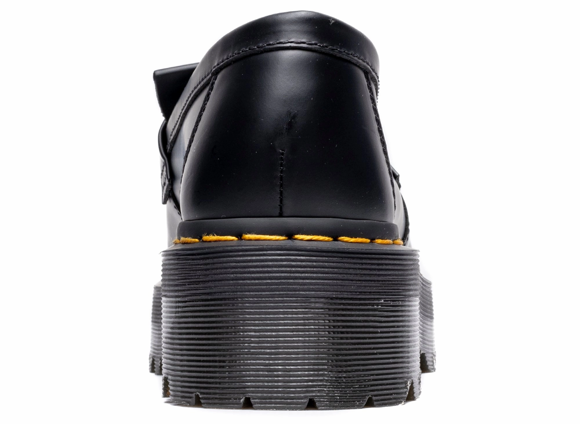 Dr. Martens Adrian Quad Black Smooth comfort features Travel Essential