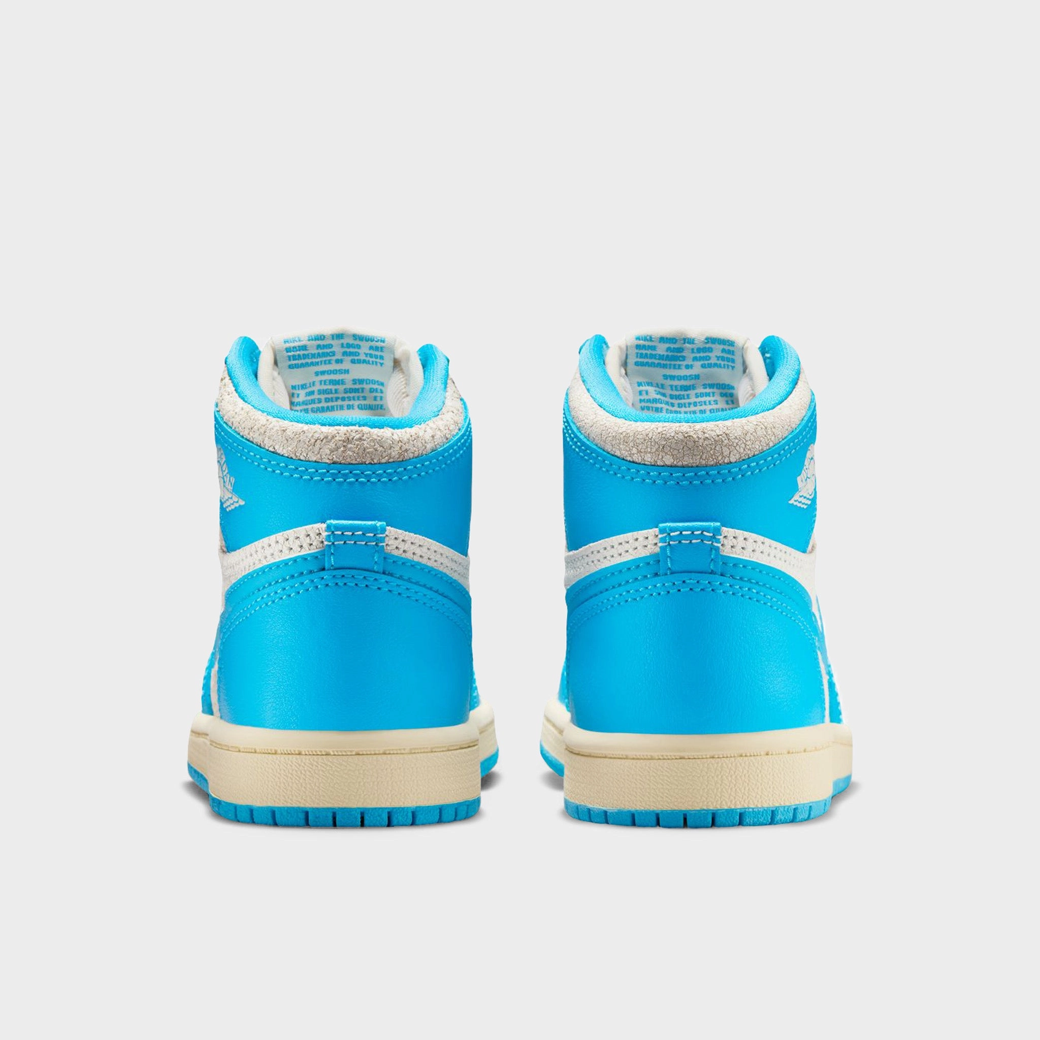 Jordan 1 Retro High OG PS Dark Powder Blue / Sail Non Slip Tread