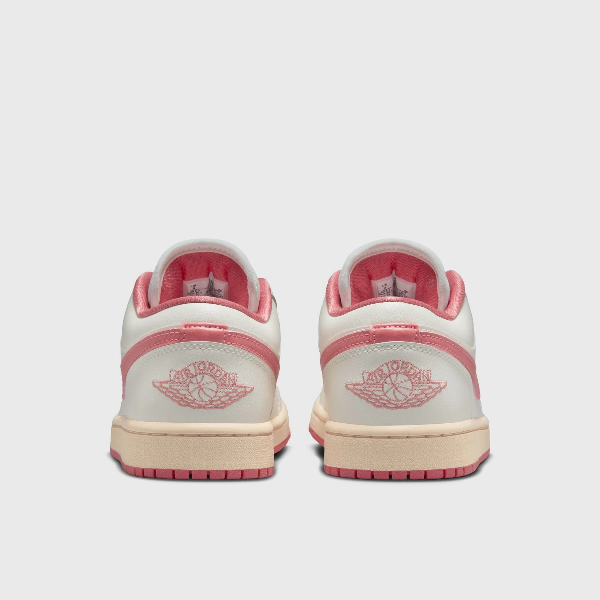 Reinforced Eyelet System Jordan Women's 1 Low Sail / Pink Salt - Guava Ice