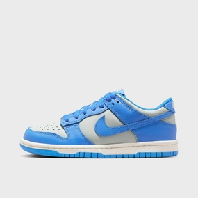 Nike Dunk Low GS Light Silver / Light Photo Blue - Sail Neutral Stance Design