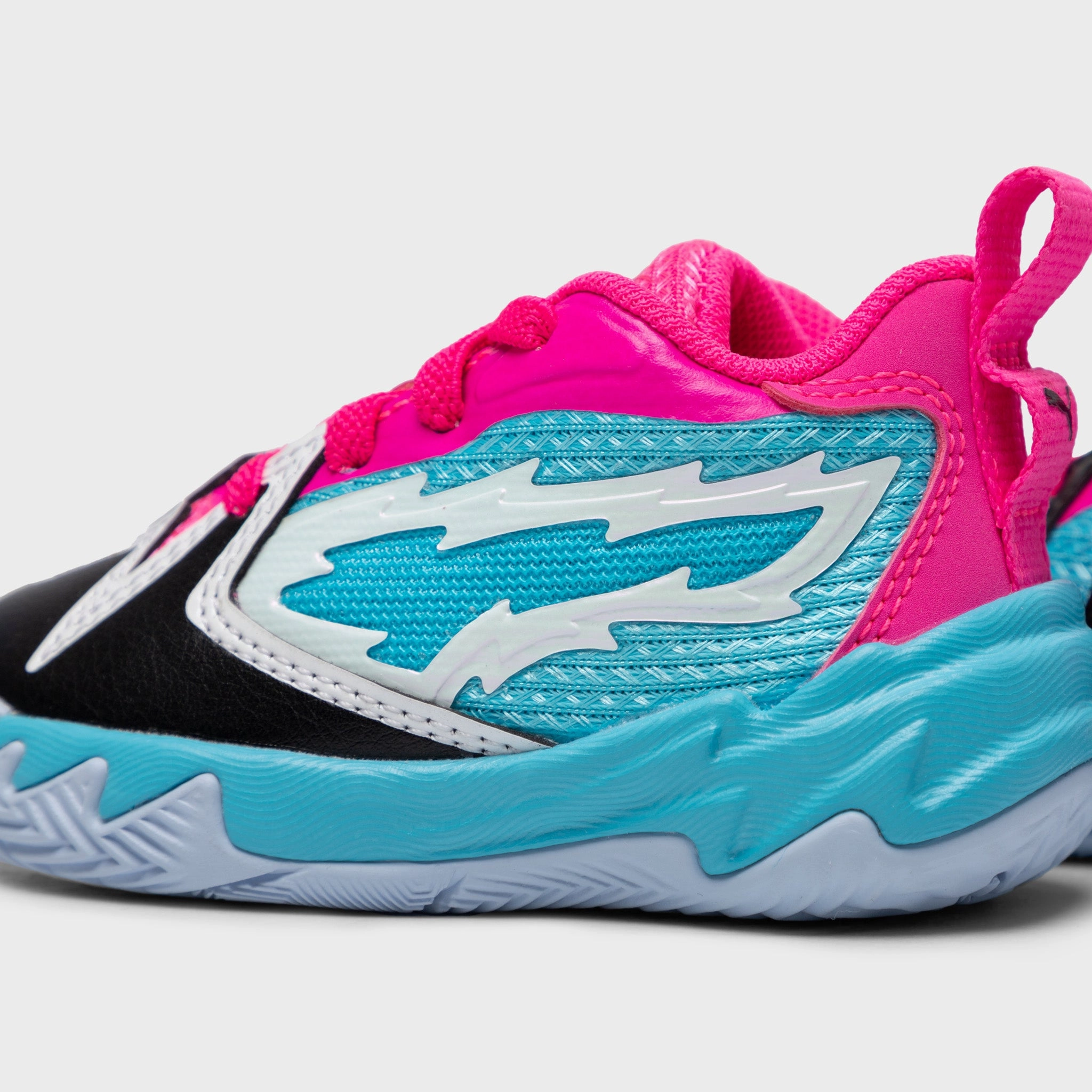 Optimal Stability PUMA Toddlers' Scoot 1 Pink / Blue - Silver