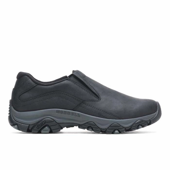 Mens Merrell Moab Adventure 3 Moc in Black Simple Comfort Design Air Step