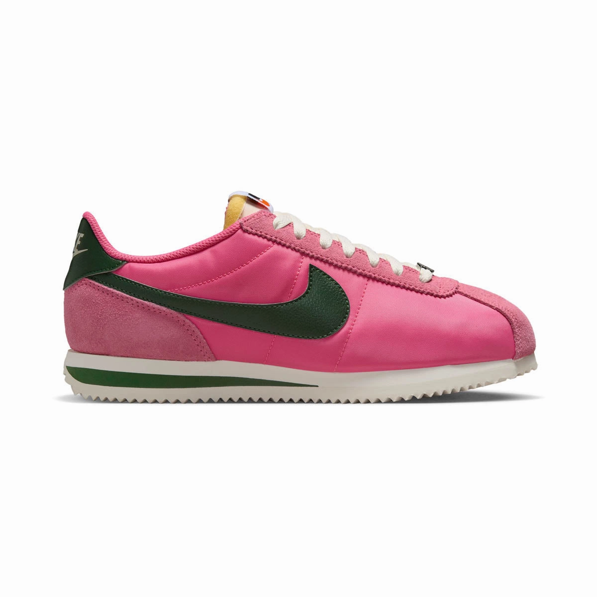 Asymmetric Lacing Nike Cortez 'Pinksicle Sail White Fir' Women's Shoes