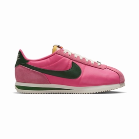Asymmetric Lacing Nike Cortez 'Pinksicle Sail White Fir' Women's Shoes