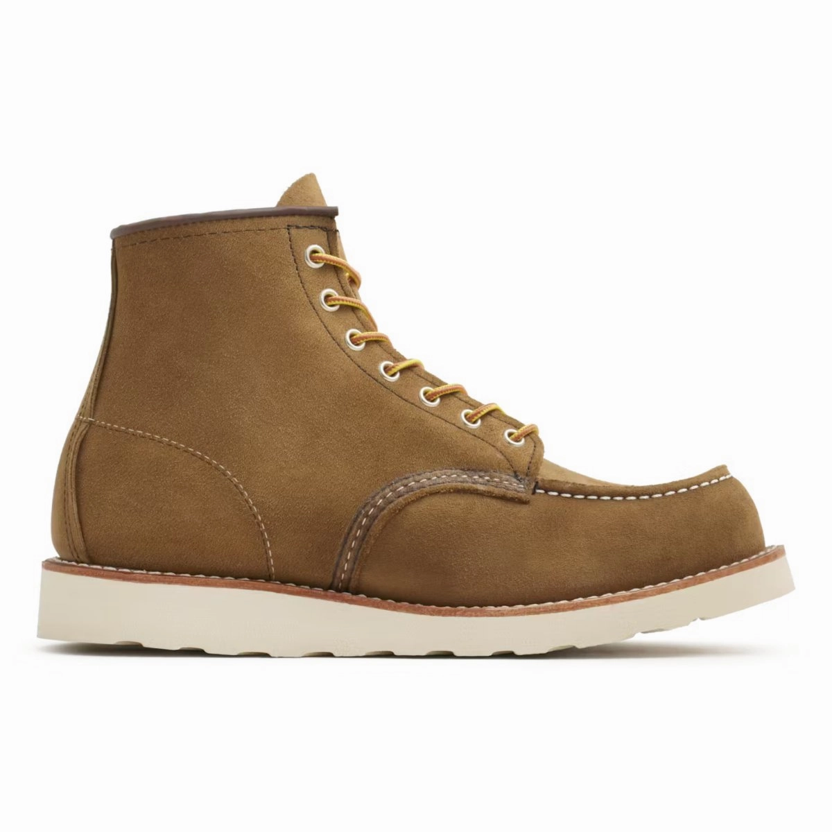 Red Wing Men's Classic Moc 6" 8881 Olive Mohave Leather Everyday Use Fashion Show