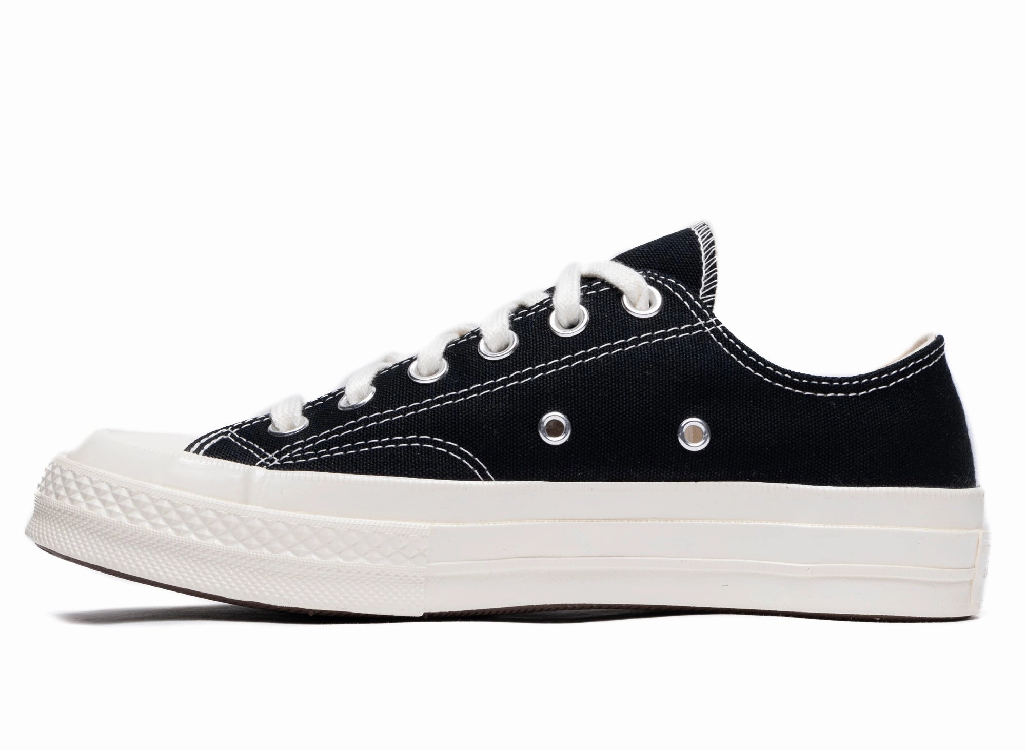 Trend Style Converse Comme des Gar?ons Play Heart Chuck 70 Low in Black