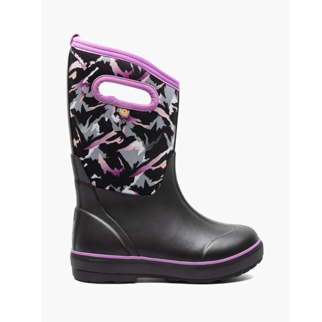 Comfy Cushion BOGS Black Multi Winter Mountains Classic Boots