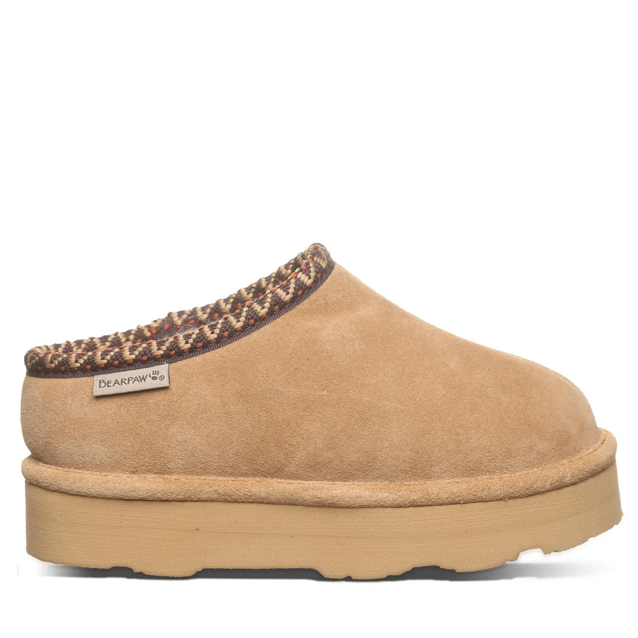 Dry Interior Ankle Lock Bearpaw Iced Coffee Martis Youth Slipper