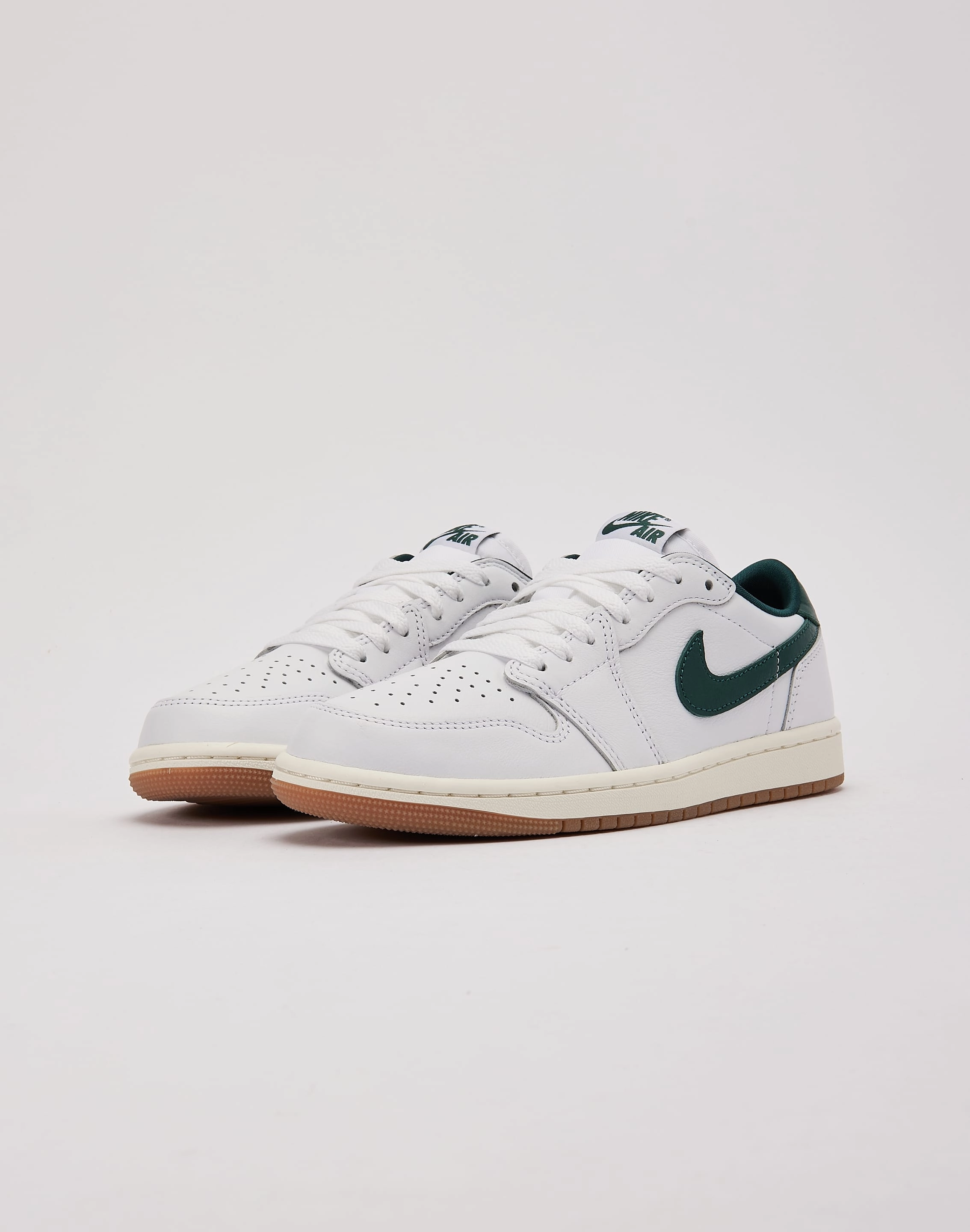 Jordan Air Jordan 1 Retro Low OG 'Oxidized Green' Strap closure Power Pad
